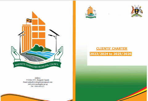 Makindye Ssabagabo municipal Council Clients’ Charter 2023/2024 to 2025/2026