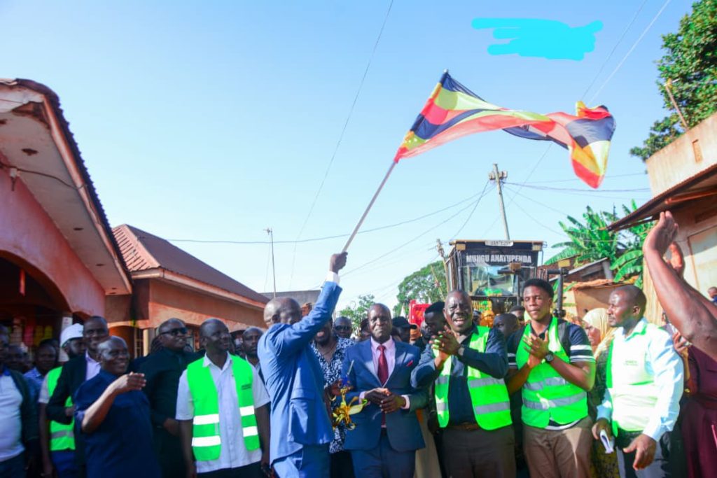 Hon. Kyofatogabye Kabuye flags off Civil Works for FY 2025/2026.