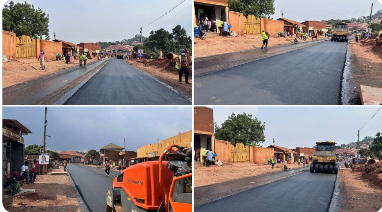 Status of Municipal road extension